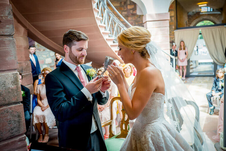 Hochzeitsfotos schloss Platte heiraten wiesbaden