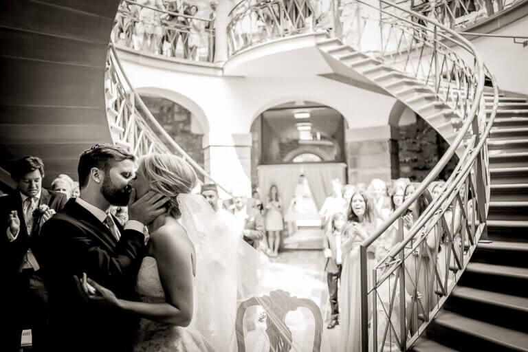 Hochzeitsfotos schloss Platte heiraten wiesbaden