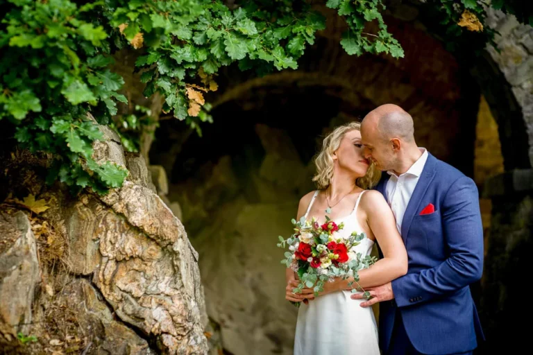 Romantische Trauung im Palmengarten Frankfurt